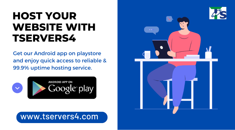 Tservers4 Web Hosting Ad