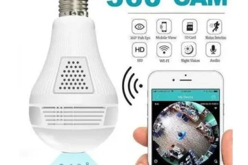 360 degree wireless bulb camera cctv